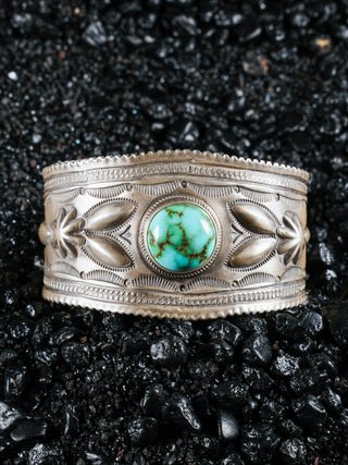 Sonoran Gold Turquoise Cuff | Julian Chavez